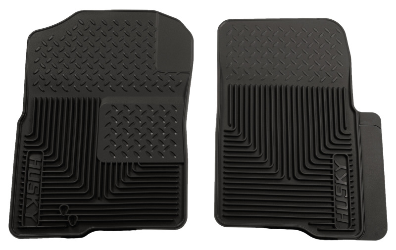 Ford F-150 Floor Mats - Front - Husky Liners - Heavy Duty - Black - `04-`09